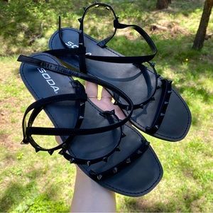 Soda Studded Sandals